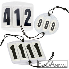 1 Paar Pferde Turniernummern Kopfnummern Startnummern Wettkampfnummern 