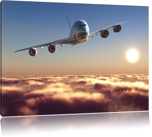 Flugzeug bild wandbild - flugzeug,