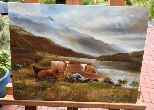 Schottische hochlandlandschaft - schottische,