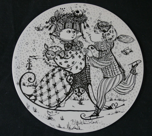Rosenthal keramik wandteller - rosenthal,