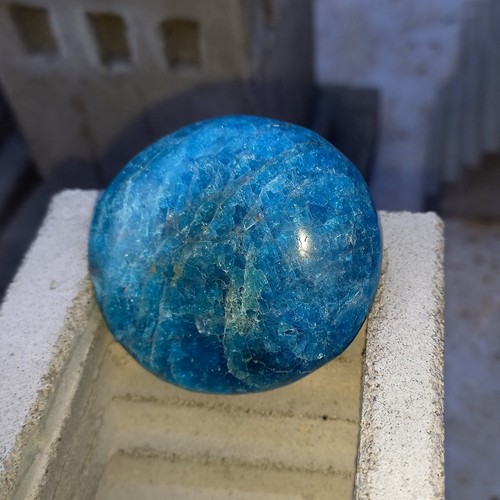 Trommelstein blauer apatit - trommelstein,