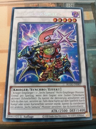 Legendäre sechs samurai shi - legendäre,