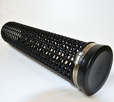 Filtersiebrohr Siebrohr Filter Medien Koi Teich + Endkappe Ø110 mm 50 cm schwarz