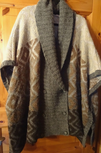 Strickponcho kookai design - strickponcho,