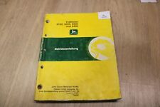 John Deere Traktor 89100 8200 8300 8400 Betriebsanleitung OMAR116322 L5 xb10195