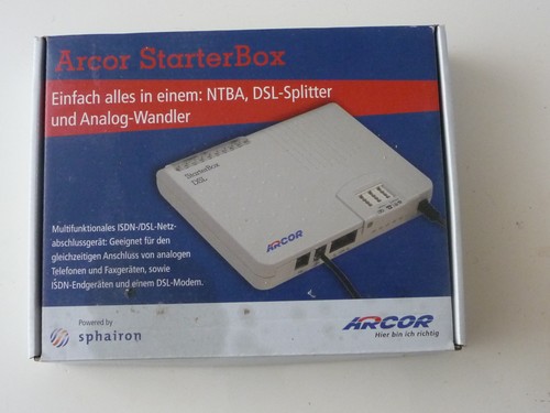Arcor starterbox neu original - arcor, starterbox,