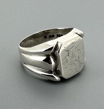 Silberring 835 Siegelring