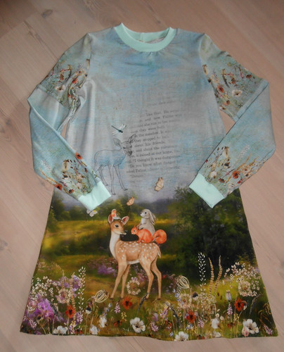 Jersey kleid 122 128 - kleid, gr.