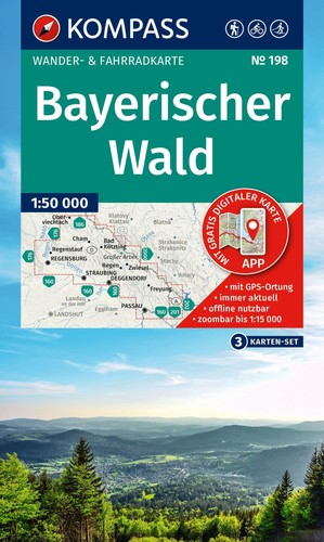 Kompass wanderkarten set - kompass, wanderkarten-set