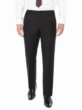 Herren schwarz Herringbone