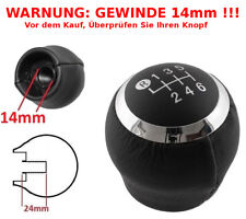 SCHALTKNAUF 6-G GEWINDE 14 mm FÜR TOYOTA AURIS AVENSIS COROLLA VERSO RAV4 YARIS