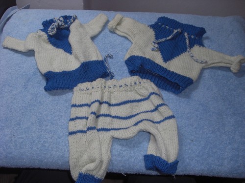 Puppenkleider gestrickt set - puppenkleider, 2