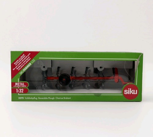 Siku 2051 volldrehpflug rot - volldrehpflug,
