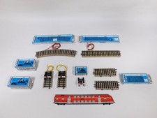 7x Märklin H0 M-Gleis Prellbock Anschlussgleis Schaltgleis sg/NEUW #DU285-0,5