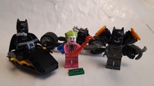 LEGO Minifiguren Konvolut BATMAN und JOKER mit Zubehör wie NEU UNBESPIELT 