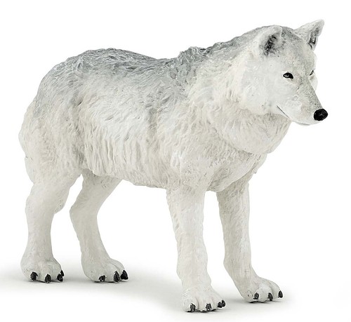 Spielfigur papo polarwolf - spielfigur,