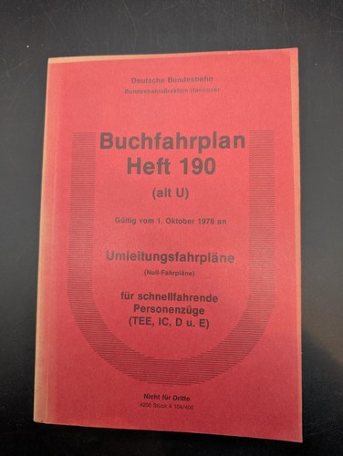 Buch buchfahrplan heft - buch, 190