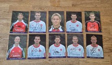 10x autogrammkarte fc - autogrammkarte, 1.fc