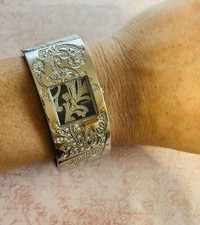 Guess Damenuhr Armband Uhr Silber schwarz Schmuck