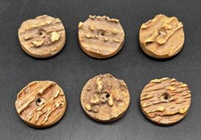 ⚜️ 6 alte Hirschhorn Knöpfe für Miesbacher/Chiemgauer Trachten Jacke  Ø 3,0 cm⚜️