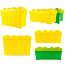 LEGO® Aufbewahrungsbox Gelb &