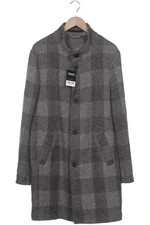 Drykorn Mantel Herren Winter Parka Winterjacke Gr. EU 52 Wolle Grau #3qwkjk8