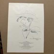 Lucky Luke Original Zeichnung
