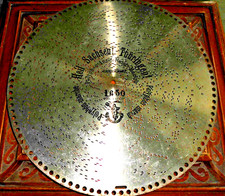 Heil Sachsen ! Thüringen Polyphon Platte 39,5cm antique music disc 15 1/2"