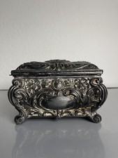 Ältere Zinn Spieluhr Kasten