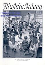 Schuhgeschäft Deutscher Kunstdruck 1927 von Oldenburg Wittig 20er Modegeschäft Dame +