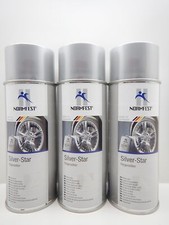 3x SILVER STAR FELGENSILBER