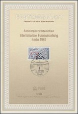 ETB 11/1989 Funkausstellung IFA, Satellit, Parabolspiegel