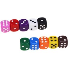 Farbige Würfel Set Bunt 16 mm