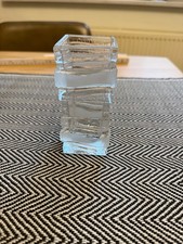 Kleine glasvase - glasvase, (rechteckig)