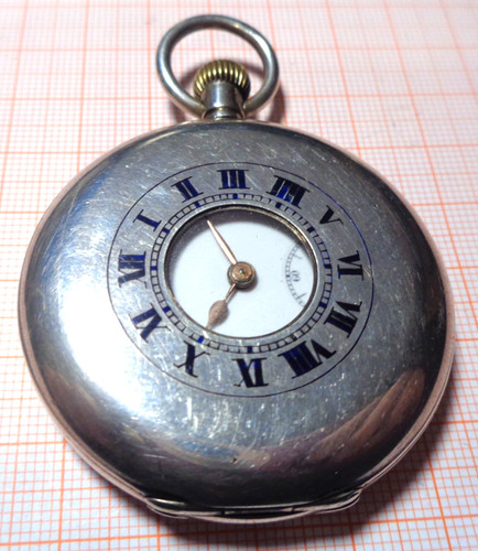 Antike silber 925 taschenuhr - silber,