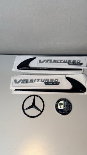 Amg biturbo 4matic emblem - amg, v8