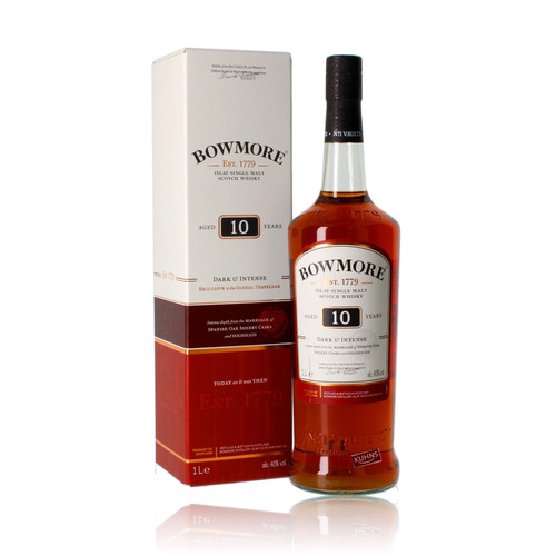 Bowmore jahre dark and - 10,