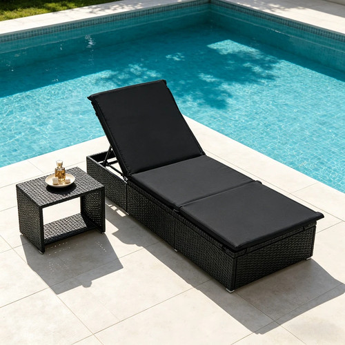 Verstellbare chaiselongue - verstellbare,