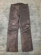 Dicke schwere Lederhose Hose