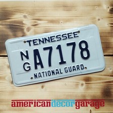 USA Nummernschild/