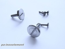 Flachkopfschrauben mit Schlitz