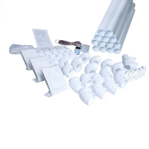 Zentralstaubsauger einbau set - zentralstaubsauger, einbau-set