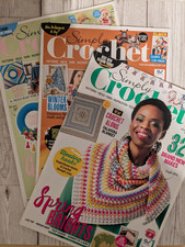Simply Crochet Magazine  3 Issues 121, 122 & 141 patterns techniques ideas