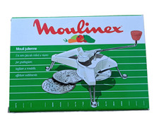 Moulinex  Küchenreibe 3 Scheiben Aufsätze  Vintage Mouli-Julienne 445