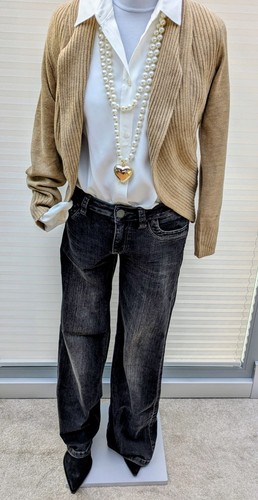 Strickjacke cardigan camel - strickjacke,