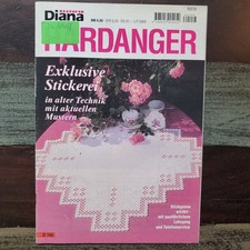 Diana Spezial, Exclusive Stickerei, Hardanger, Kreuzstich, 32 S., Zählmuster