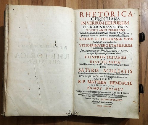 Rhetorica christiana verbum - rhetorica,
