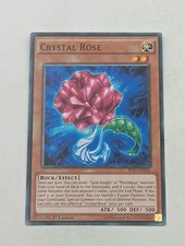 Yu-Gi-Oh Einzelkarte Crystal Rose bespielt