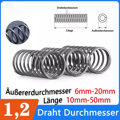 Druckfeder mm - druckfeder, 1,2