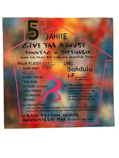 5 JAHRE GIVE 'EM A HOUSE Flyer